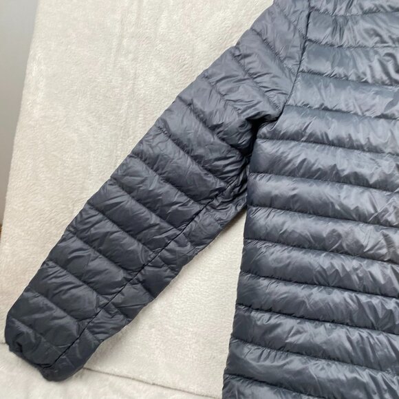 Champion Men's Down Puffer Jacket Size S Black Down & Feather - Picture 11 of 15